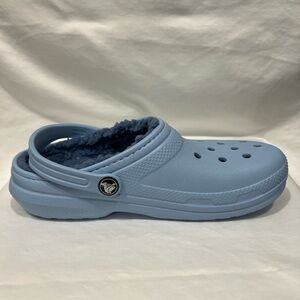 Crocs light blue size 4